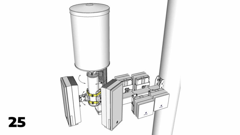 Product 7 18 24 SABR 36in GSAE SLAE 4in Clamp Bracket Clamp Bracket Tilt S 9